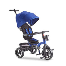 Load image into Gallery viewer, Child Trike Baby Bike Trike for 2 Year Old Strollers for Kids Folding Sun Canopy Fit from 6 Months to 6 Years Walker for Kids Blue Red Gray (Color : Blue)
