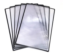 Load image into Gallery viewer, yueton 5pcs 3X Magnifying Lens Magnifier Fresnel Lens for Reading
