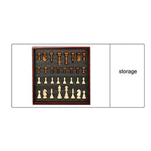 Load image into Gallery viewer, FEANG Chess Set Birch Travel Chess Set Handmade International Chess Wooden Entertainment Game Chess Set with Storage for Birthday Gift Chess Pieces (Size : Large-45cm)

