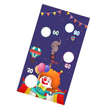 Load image into Gallery viewer, TOYANDONA Toss Game Banner Circus Camping Theme Party Kids Family Garthering Birthday Indoor Outdoor Party Supplies Outdoor Yard Game
