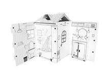 Load image into Gallery viewer, ANBOX My House 2 Coloring Paper House ( Bathroom Play) ANP_K02 / Made in Korea / 32.9&quot; Wx35.8 Dx49.2 H (835mmx910mmx1250mm) / Corrugated Cardboard
