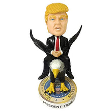 Load image into Gallery viewer, President Trump Riding Eagle Bobblehead
