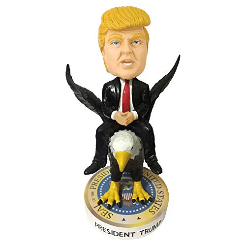 President Trump Riding Eagle Bobblehead