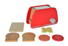 Load image into Gallery viewer, Eichhorn 100002487 10002487 Wooden Toaster with Accessories 7 Pieces 11 x 19 x 11.5 cm, Colourful

