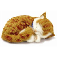 Original Petzzz Orange Tabby, Realistic, Lifelike Stuffed Interactive Pet Toy, Companion Pet Cat Wit