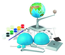 Load image into Gallery viewer, 4 M Kidzlabs Earth &amp; Moon Model Kit â?? Stem Toys Science Lab Diy Orbit Planetarium Educational Gift
