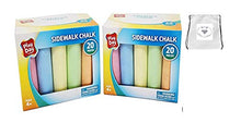 Load image into Gallery viewer, Play Day Sidewalk Chalk 20 Pieces (2 Pack) Kids Boys Girls Fun
