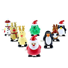 Load image into Gallery viewer, JIDOANCK Winder Toys Gift for Xmas, Walking Santa Claus Elk Penguin Snowman Clockwork Toy Home Decor Gift for Christmas I

