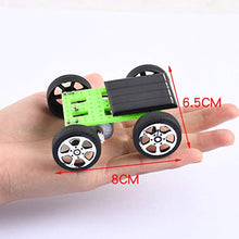 Load image into Gallery viewer, EXCEART 2pcs Solar Car DIY Assemble Toy Mini Solar Powered Vehicle Brain Training Educational Gadget Scientific STEM Toys for Kids Birthday Gift Random Color
