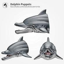 Load image into Gallery viewer, Geyiie Shark Puppets Toys,Hand Puppets Toys for Kids Boys Girls Toddlers Party Favor Gift Imaginative Play
