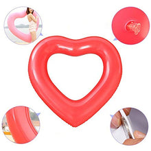 Load image into Gallery viewer, Cartoon Anime Keychain Swimming Rings laps Giant Pool Party Lifebuoy Float Mattress Swimming Circle Pink Red 90cm (Color : Pink)
