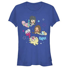 Load image into Gallery viewer, Junior&#39;s Bratz Cozy Slumber Party T-Shirt - Royal Blue - 2X Large
