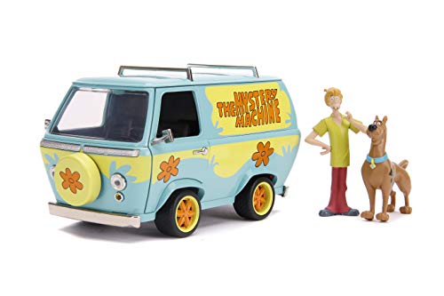 Scooby-Doo 1:24 Mystery Machine Die-cast Car with 2.75