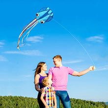 Load image into Gallery viewer, Fukasse Octopus Kite For Kids Easy To Fly Kids Kites Huge Kites For Adults Large Flying Kites With 138 Inch Kite String For Children Outdoor Games Activities For The Beach
