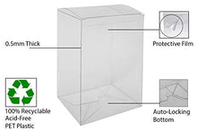 Load image into Gallery viewer, Viturio Plastic Box Protector Cases Compatible With Funko Pop! 10&quot; Inch Vinyl (2 Pack) Clear .50mm Thick
