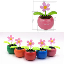 Load image into Gallery viewer, Excellent.advanced Flip Flap Flowerpot Swing Solar Powered Moving Dancing Flower Sunflower Car Decor Happy Toy Dashboard Office Desk Gift Ornaments Home Decorating Display Plants
