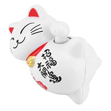 Load image into Gallery viewer, Taidda- Waving Cat Lovely Cat Figure Beckoning Cat Solar Powered Cat Welcoming Cat Stores for Car Accessories RestaurantLucky Fortune
