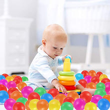 Load image into Gallery viewer, Fealay 100 Pcs Ocean Ball PE Colorful Funny Soft Ocean Ball Set for Baby Kids Childs Playing Tool (5.5cm)
