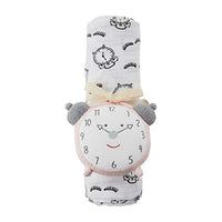 Alarm Clock Swaddle and Rattle