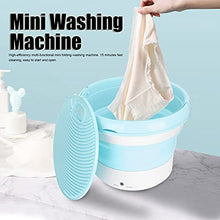 Load image into Gallery viewer, Mini Washing Machine, Collapsible 7L Large Capacity Folding Washing Machine for Friends or Family for(American Standard (100-240v))
