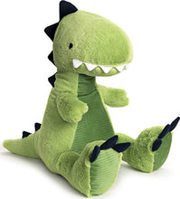 Load image into Gallery viewer, GUND Lincoln T-Rex Dinosaur Plush Stuffed Animal, Green, 12&quot;
