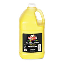 Load image into Gallery viewer, Ready-to-Use Tempera Paint, Yellow, 1 gal
