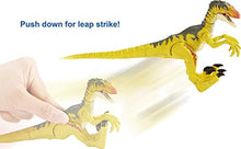 Load image into Gallery viewer, Jurassic World Savage Strike Dinosaur Action Figures in Smaller Size with Unique Attack Moves like Biting, Head Ramming, Wing flapping, Articulation and More
