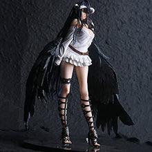 Load image into Gallery viewer, NC Overlord Action Figures, 27cm Albedo Anime Collectible Model Statue, PVC Environmental Protection Materials Handmade Ornaments Suitable for Home Office Desk Decoration
