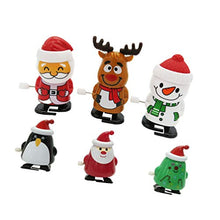Load image into Gallery viewer, TOYANDONA 6 Pieces Christmas Wind Up Toys Assorted Clockwork Toys for Christmas Party Favors Goody Bag Filler

