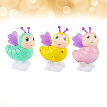 Load image into Gallery viewer, Toyvian 3pcs Animal Wind Up Toys Clockwork Toy Kids for Children Students Party Goody Bag Gift Toys Supplies Random Color Bee
