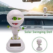 Load image into Gallery viewer, Lorchwise Solar Shaking Head Doll Solar Swinging Doll Car Decoration Cartoon Car Doll Car Interior Jewelry (ABS)
