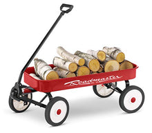 Load image into Gallery viewer, Roadmaster Kids and Toddler Classic 34-Inch Steel Pull Wagon, 8-inch Wheels, Red/Black

