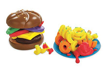 Load image into Gallery viewer, Play-Doh Kitchen Creations Burger and Fries Set with 8 Non-Toxic Colors
