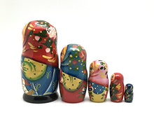 Load image into Gallery viewer, BuyRussianGifts Russian Traditional Matryoshka Doll Hand Painted Nesting Doll Set of 5
