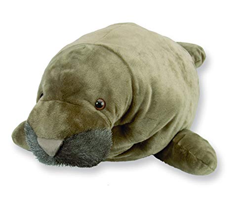 Wild Republic Jumbo Manatee Plush, Giant Stuffed Animal, Plush Toy, Gifts for Kids, 30 Inches