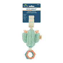 Load image into Gallery viewer, Itzy Ritzy - Ritzy Jingle Toy for Stroller, Car Seat or Activity Gym; Features Jingle Sound, Hexagon Rings and Adjustable Attachment Loop; Cactus
