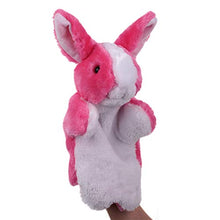 Load image into Gallery viewer, Plush Rabbit Hand Puppet Toy, ChildrenS Baby Early Education Toy Gift, Cute Kawaii Plush Toy Hand Puppet, Parent-Child Interactive Hand Puppet, Develop ChildrenS Creativity and Imagination (Green)
