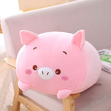 Load image into Gallery viewer, Pig Plush Pillow Soft Pig Stuffed Animal Toy Piggy Body Pillow, 23.6&quot;
