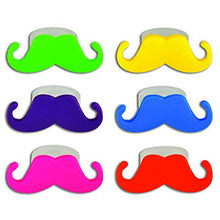 Load image into Gallery viewer, Kipp Brothers Colorful Mustache Rings(Per Dozen)
