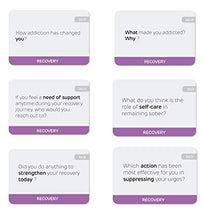 Load image into Gallery viewer, Addiction Recovery Questions Group Therapy Game 70 Cards  Therapeutic &amp; Counseling Conversations  Icebreaker Tool for Treating Substance Abuse &amp; Relapse Prevention, Positive Mental Health &amp; Sobriety

