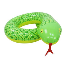 Load image into Gallery viewer, BESPORTBLE 1 Pc Swim Ring Lifelike Funny Snake Shaped Swim Tube Swimming Ring Inflatable Ring for Swimming Pool Summer Beach Outdoor
