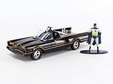 Load image into Gallery viewer, Jada Toys DC Comics 1:32 Classic TV Series 1966 Batmobile Die-cast Car with Batman Figure, Toys for Kids and Adults
