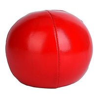 GLOGLOW Juggling Balls, 3Pcs 2.5in Soft PU Juggling Balls Clown Juggle Ball Set for Kids Adults Beginner Professionals(Red) Juggling Sets