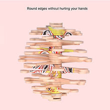 Load image into Gallery viewer, Wood Rotating Toy, Wooden Spiral Stress Wooden Spiral Stress Relief Toy for Playing for Above 3 Years Old
