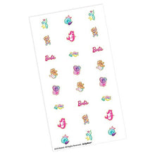 Load image into Gallery viewer, &quot;Barbie Mermaid&quot; Assorted Nail Decals, Party Favors, 96 Pc.

