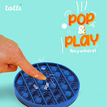 Load image into Gallery viewer, All-New Totti Pop Fidget Toy Satisfying Big Push it Bubble Fidget Sensory Toy Stress and Anxiety Relief Novelty Gift for Both Children and Adults | Round, Blue
