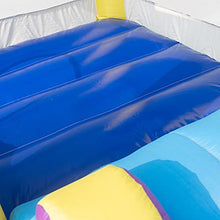 Load image into Gallery viewer, Lpjntt Inflatable Bounce House, Jumping Bouncing House with Slide and Jumping Area, Kids Playing Castle with Protective Net and Large Jumping Area, Indoor and Outdoor Use, Star Theme Without Blower
