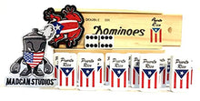 Load image into Gallery viewer, Puerto Rico Dominoes Bag Set Domino Game Tiles Boricua PR Puerto Rican Classic Must Have (Solo Dominoes)
