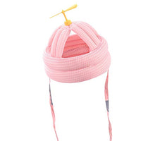 Toddler Baby Safety Helmet Adjustable Safety Helmet Head Cushion Bumper Bonnet Head Protector (Pink, One Size)