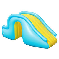 WuLL Swimming Pool Inflatable Slides, Portable Water Slides for Children, Widened Steps, High Stability, Can Be Used with Swimming Pools, Suitable for Water Games